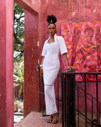 Klala fitted dress
