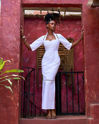 Klala fitted dress