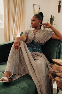 Batik Corset Dress