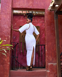 Klala fitted dress