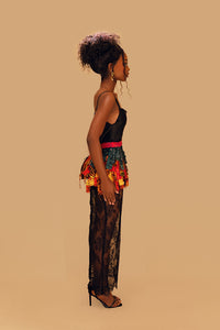 Melanged Batik Waist Belt
