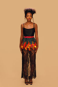 Melanged Batik Waist Belt