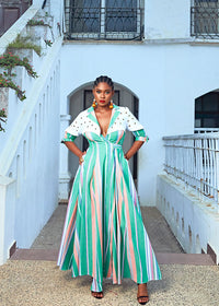 Shirt Dress With Eyelet Detail