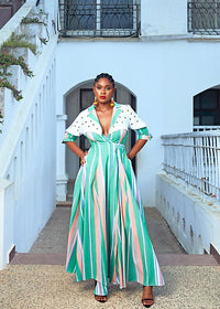 Shirt Dress With Eyelet Detail