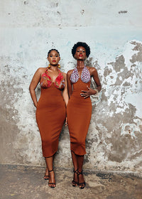 Halter Body-con Dress
